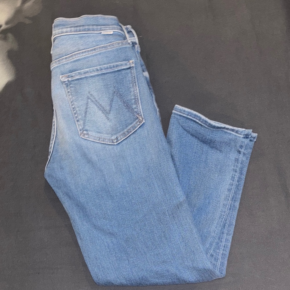 MOTHER Blue Tomcat Jeans - Picture 2 of 8
